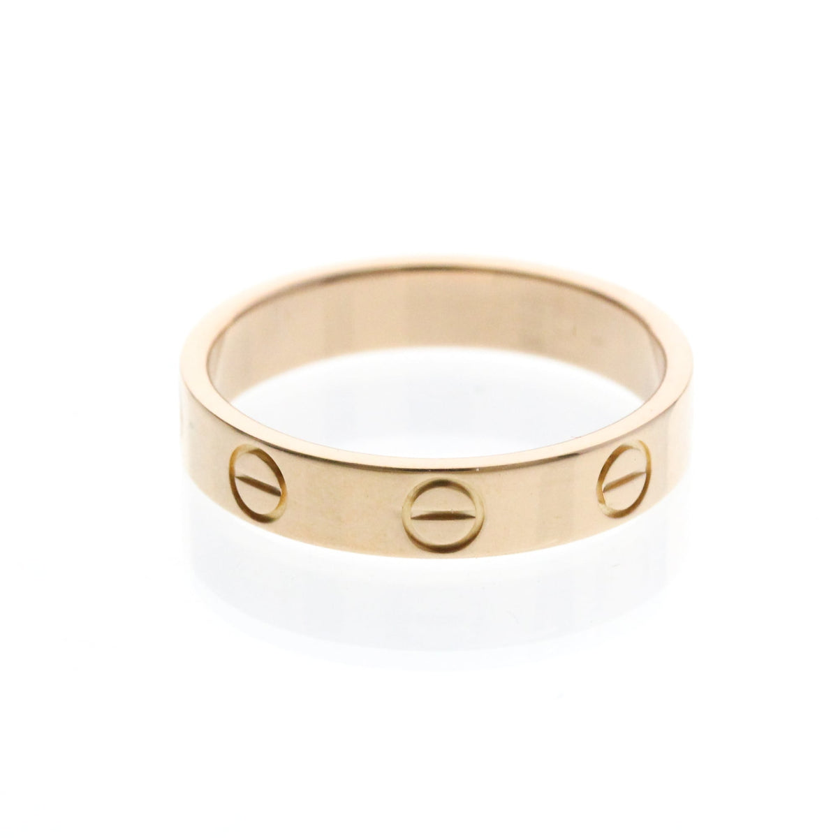 PRE-OWNED Cartier Mini Love · Rose Gold Size 5.75
