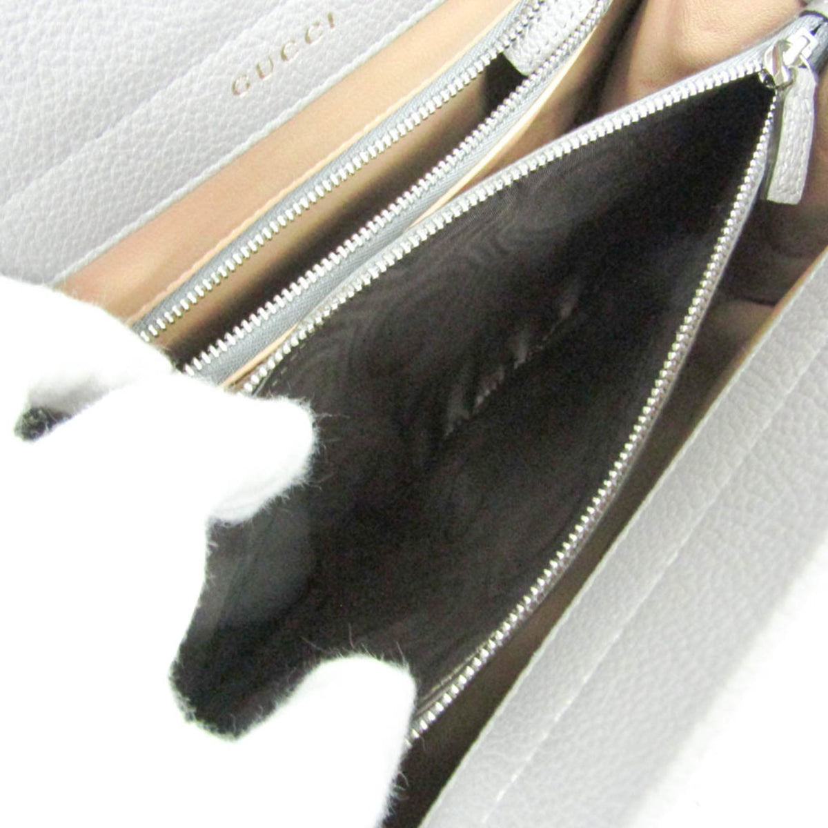 PRE-OWNED Gucci Zumi · Leather