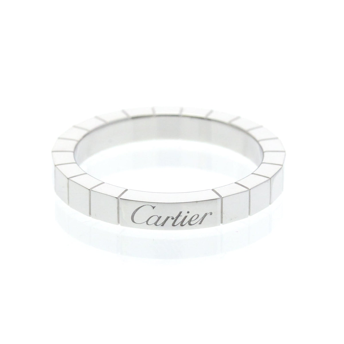 PRE-OWNED Cartier Lanieres · 18K White Gold