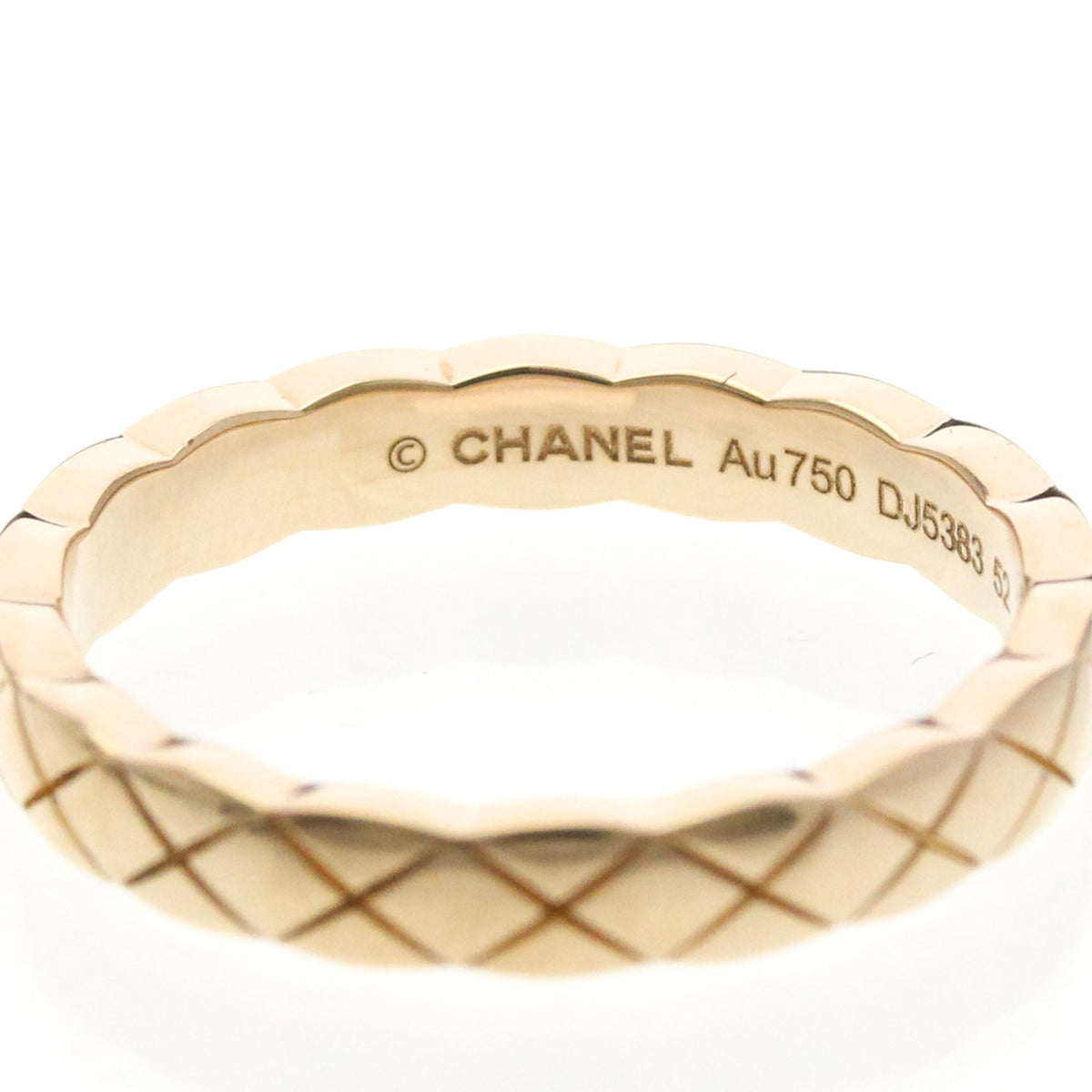 PRE-OWNED Chanel Coco Crush · Rose Gold Size 6