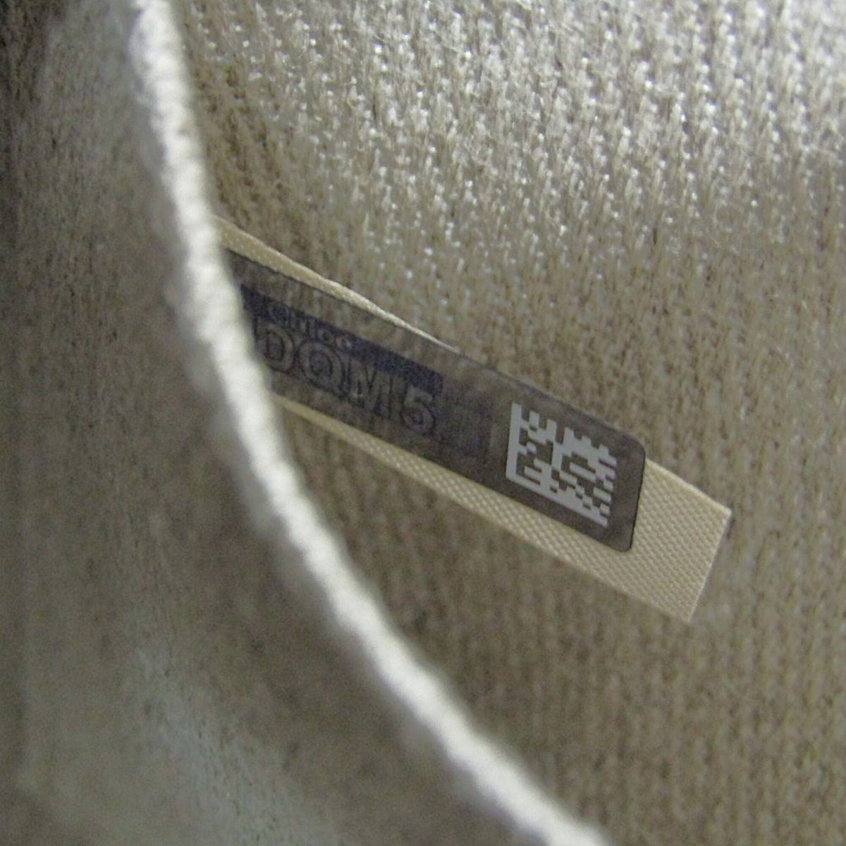 PRE-OWNED Chloé Woody Mini · Linen & Leather