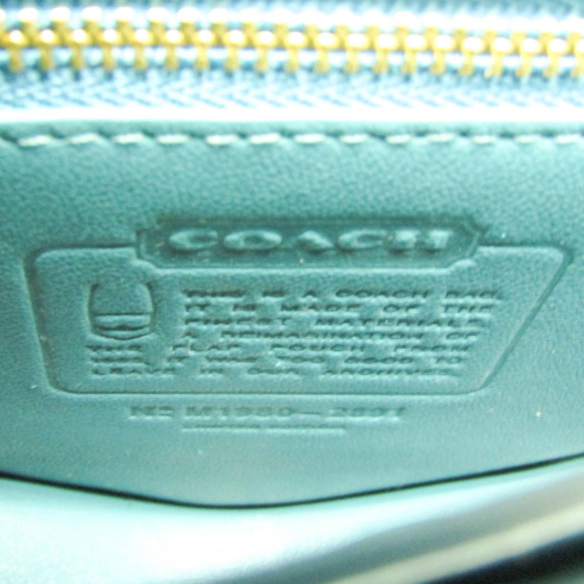 PRE-OWNED Coach Turn Lock · Leather Shoulder Bag