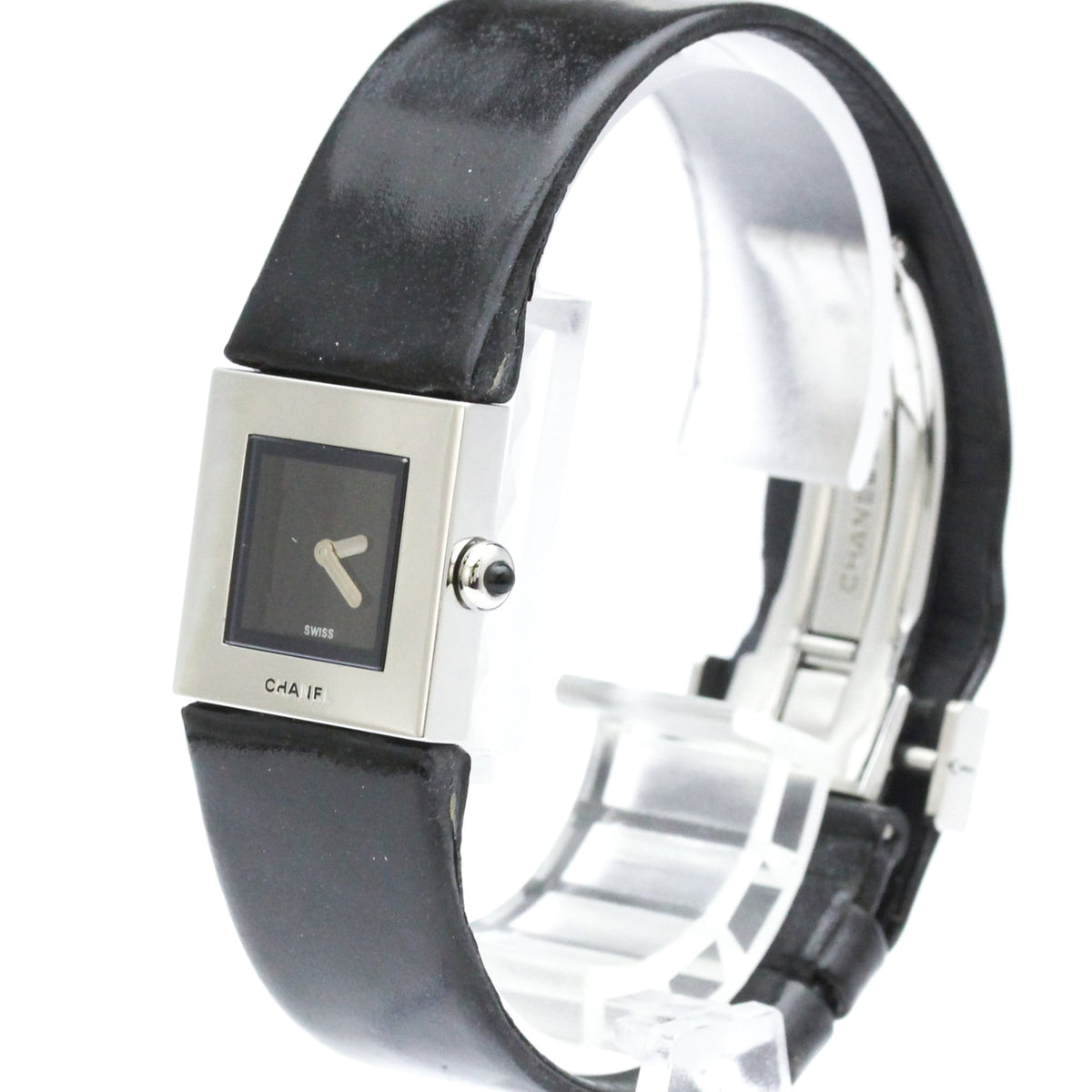 PRE-OWNED Chanel Matelassé · Steel · Quartz