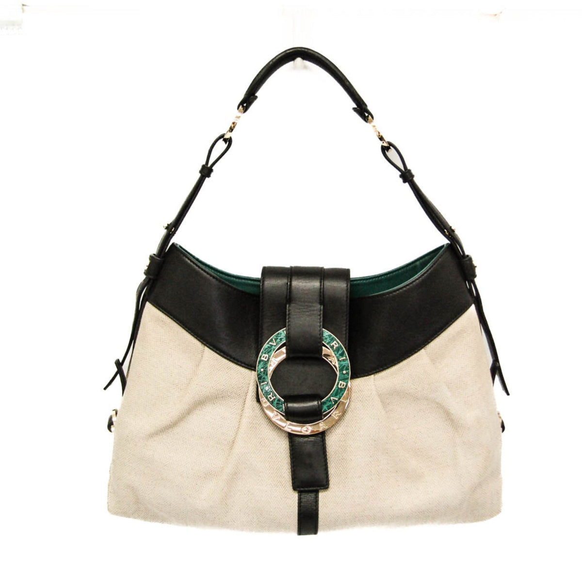 PRE-OWNED Bvlgari Chandra · Canvas & Leather