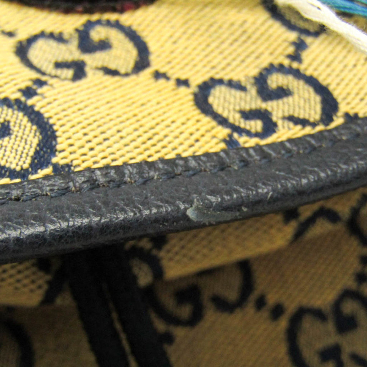 PRE-OWNED Gucci GG Canvas · Heart Patch Backpack