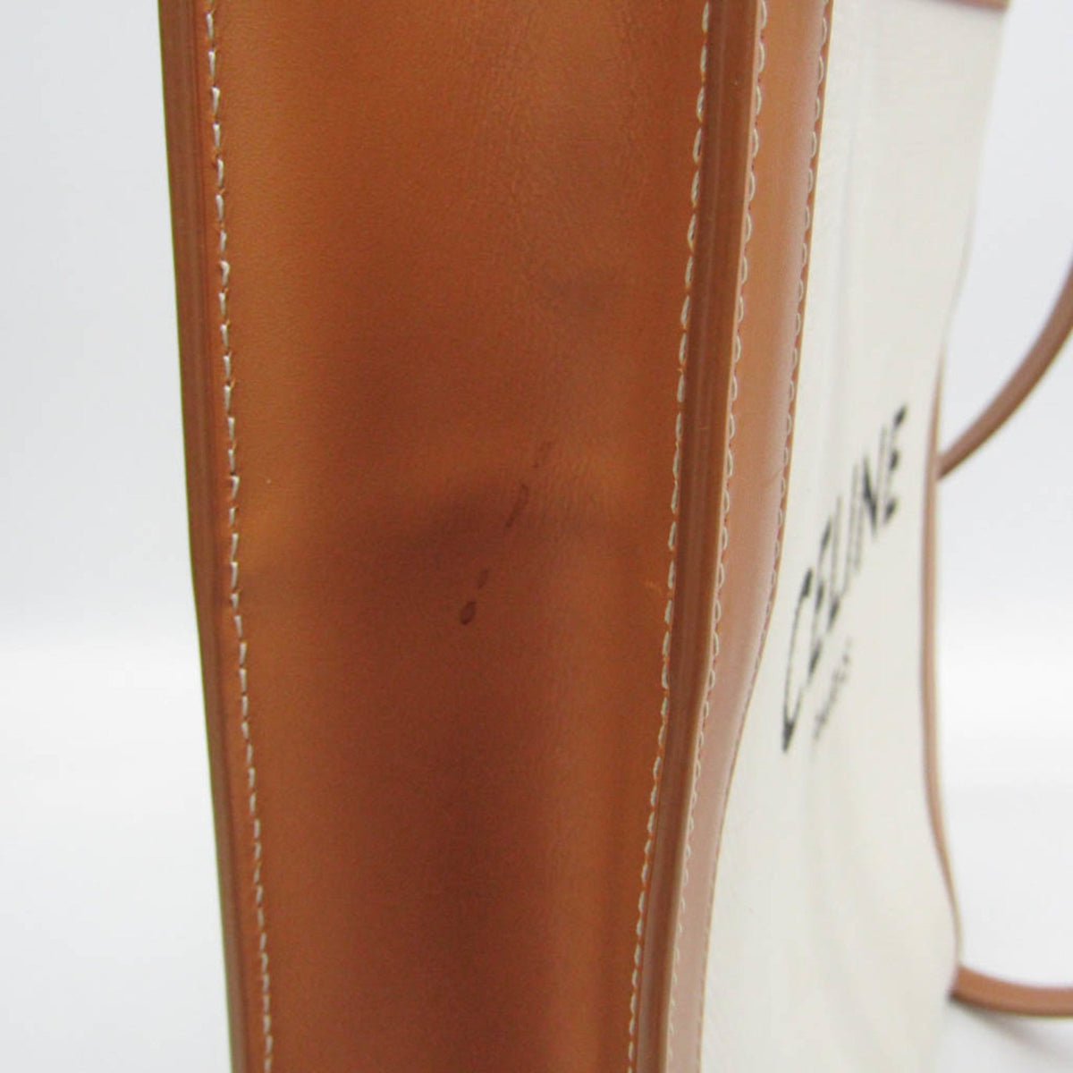 PRE-OWNED Celine Small Vertical Cabas · Canvas