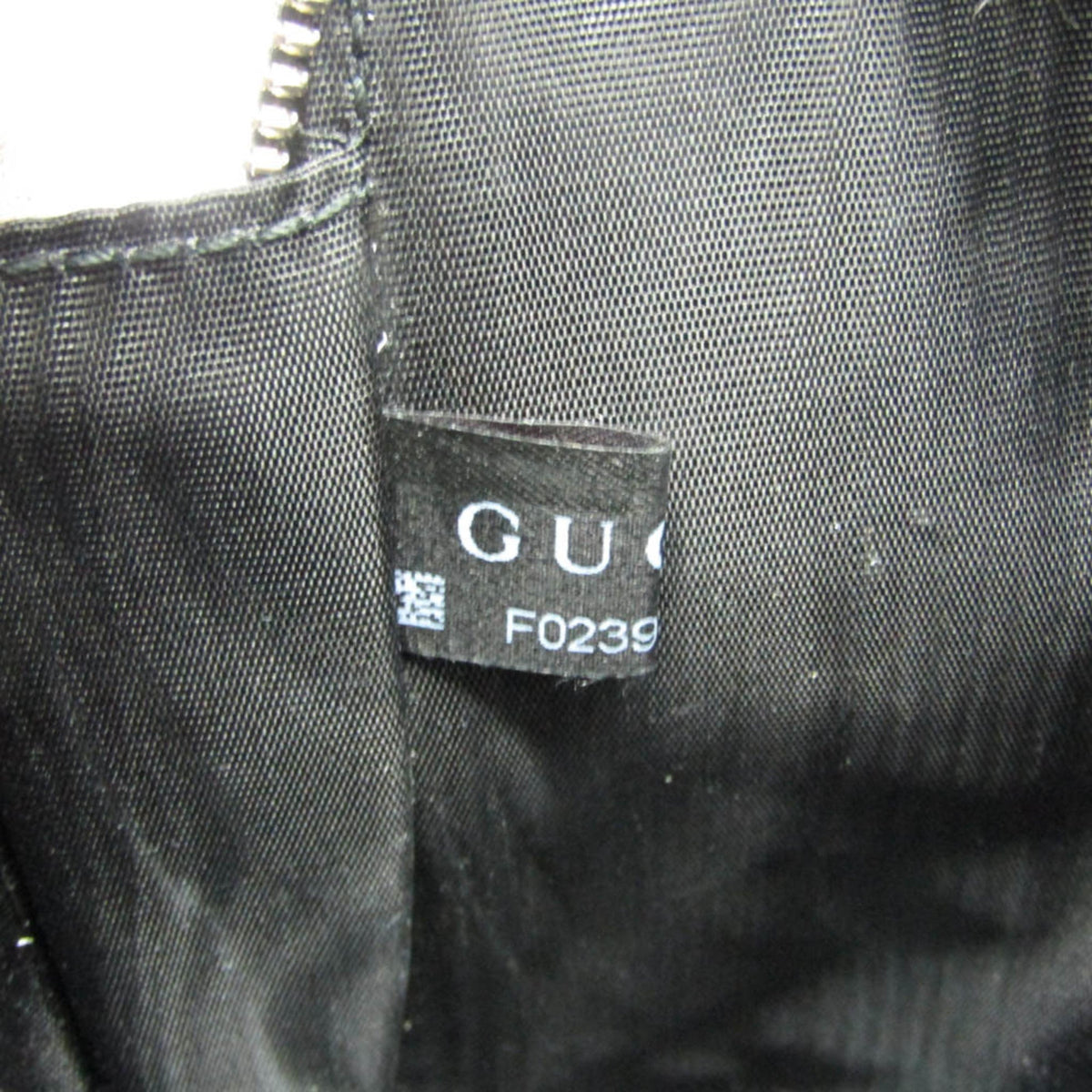 PRE-OWNED Gucci GUCCY Print · Leather Shoulder