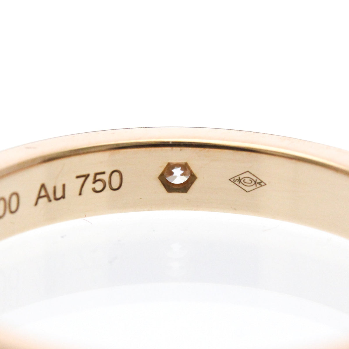 PRE-OWNED Cartier C de Cartier · Rose Gold · Diamond