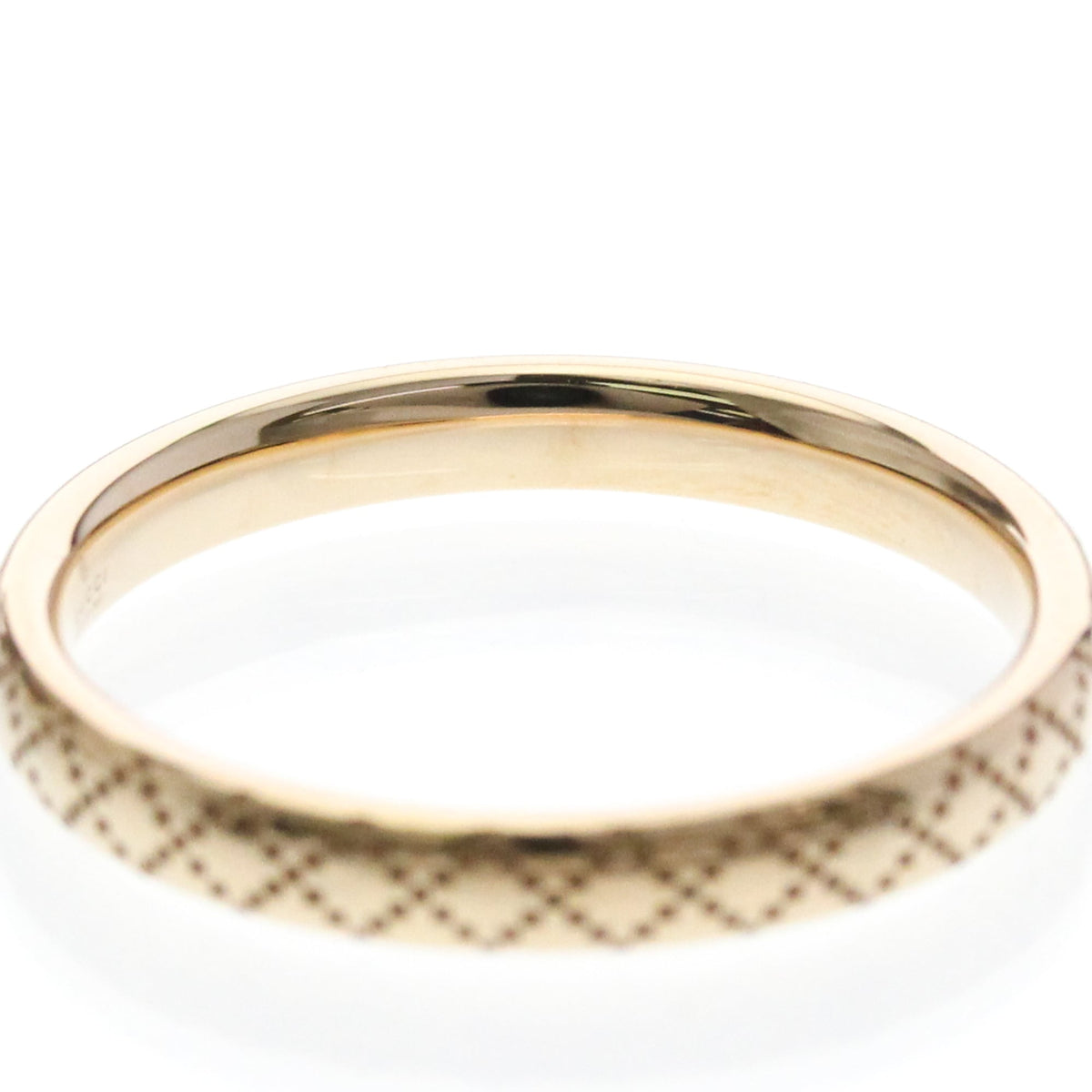 PRE-OWNED Gucci Diamantissima · Rose Gold Size 7