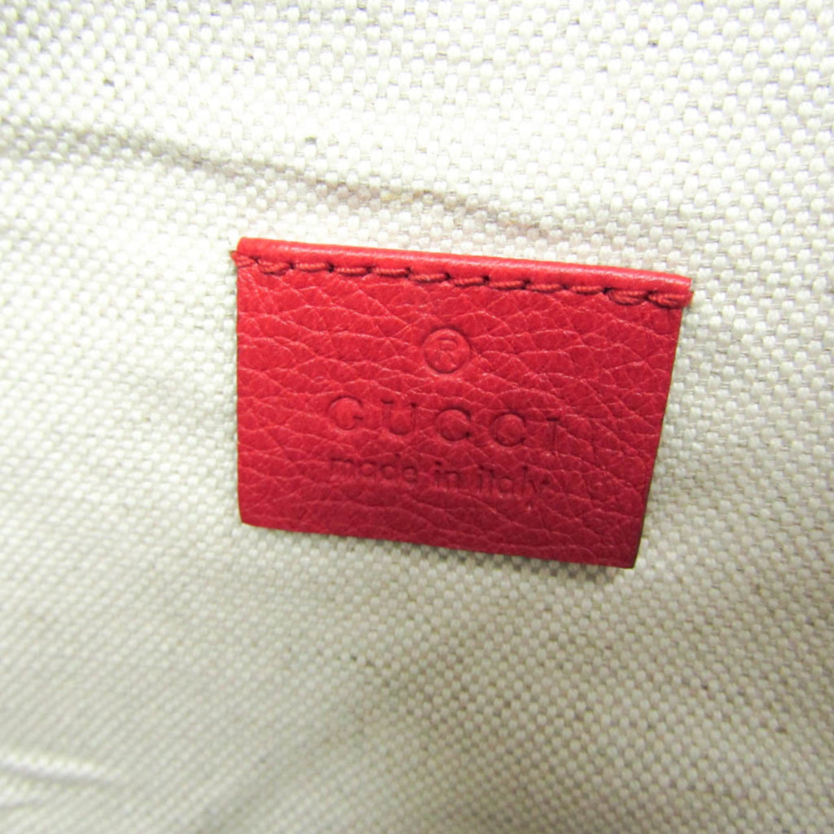 PRE-OWNED Gucci Logo Print Belt Bag · Leather