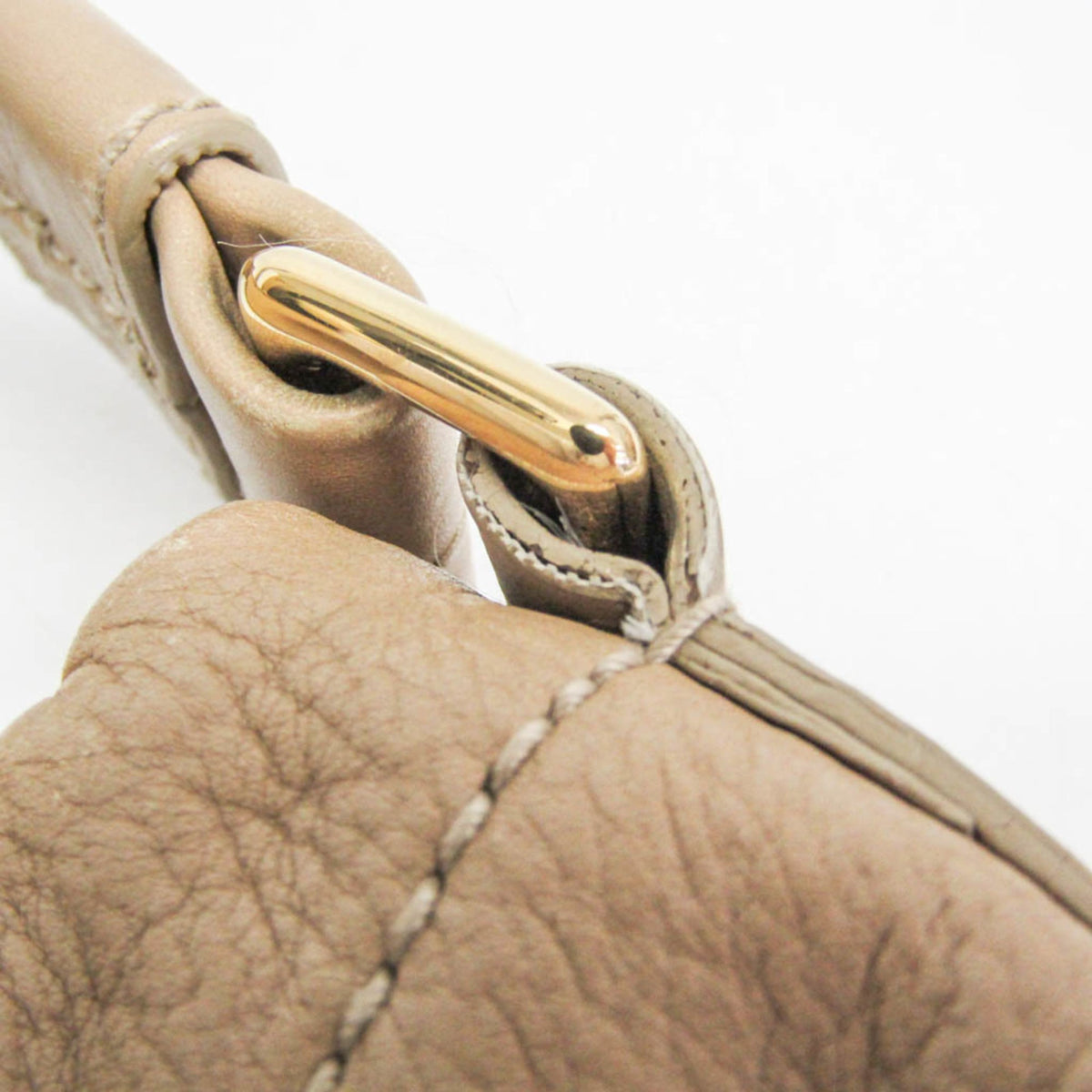 PRE-OWNED Bvlgari Chain Flap · Calfskin Shoulder Bag