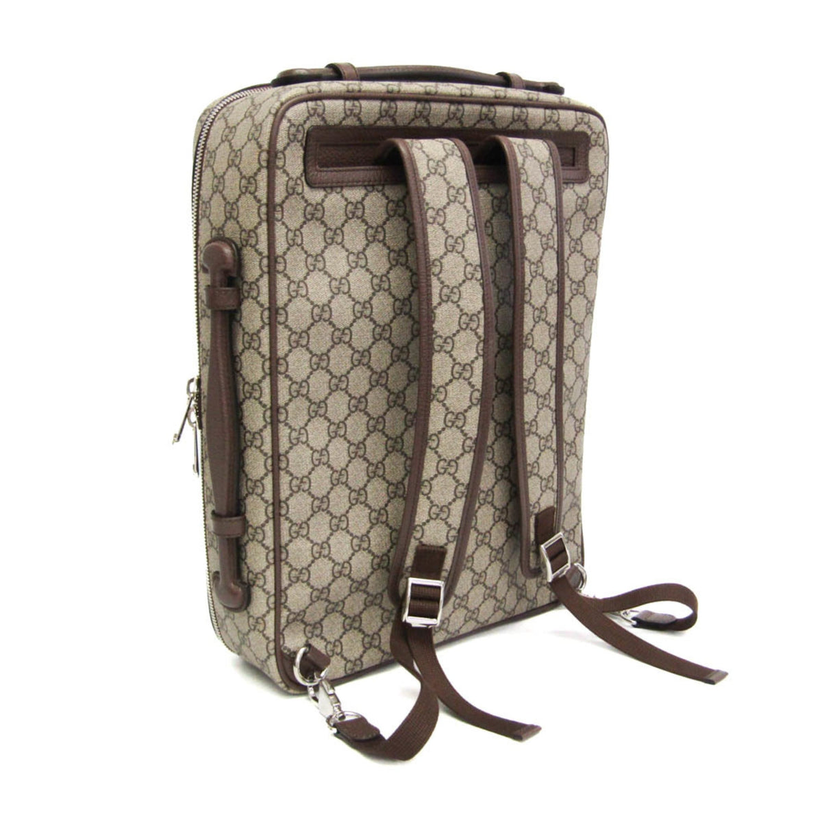 PRE-OWNED Gucci Interlocking · GG Supreme · Backpack