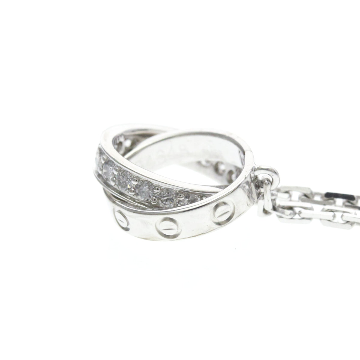 PRE-OWNED Cartier Baby Love · Diamond · 18K White Gold