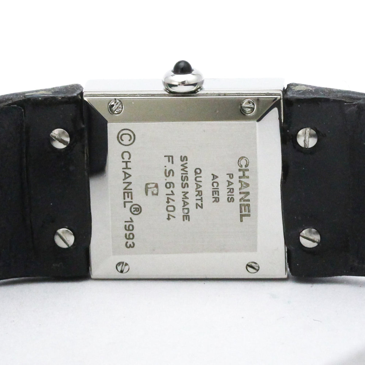 PRE-OWNED Chanel Matelassé · Steel · Quartz