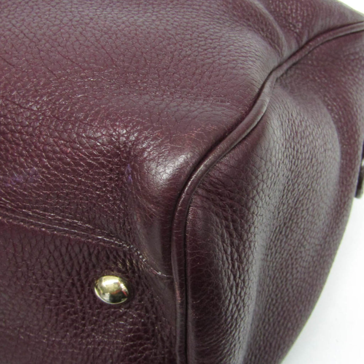 PRE-OWNED Gucci Bamboo · Leather Handbag