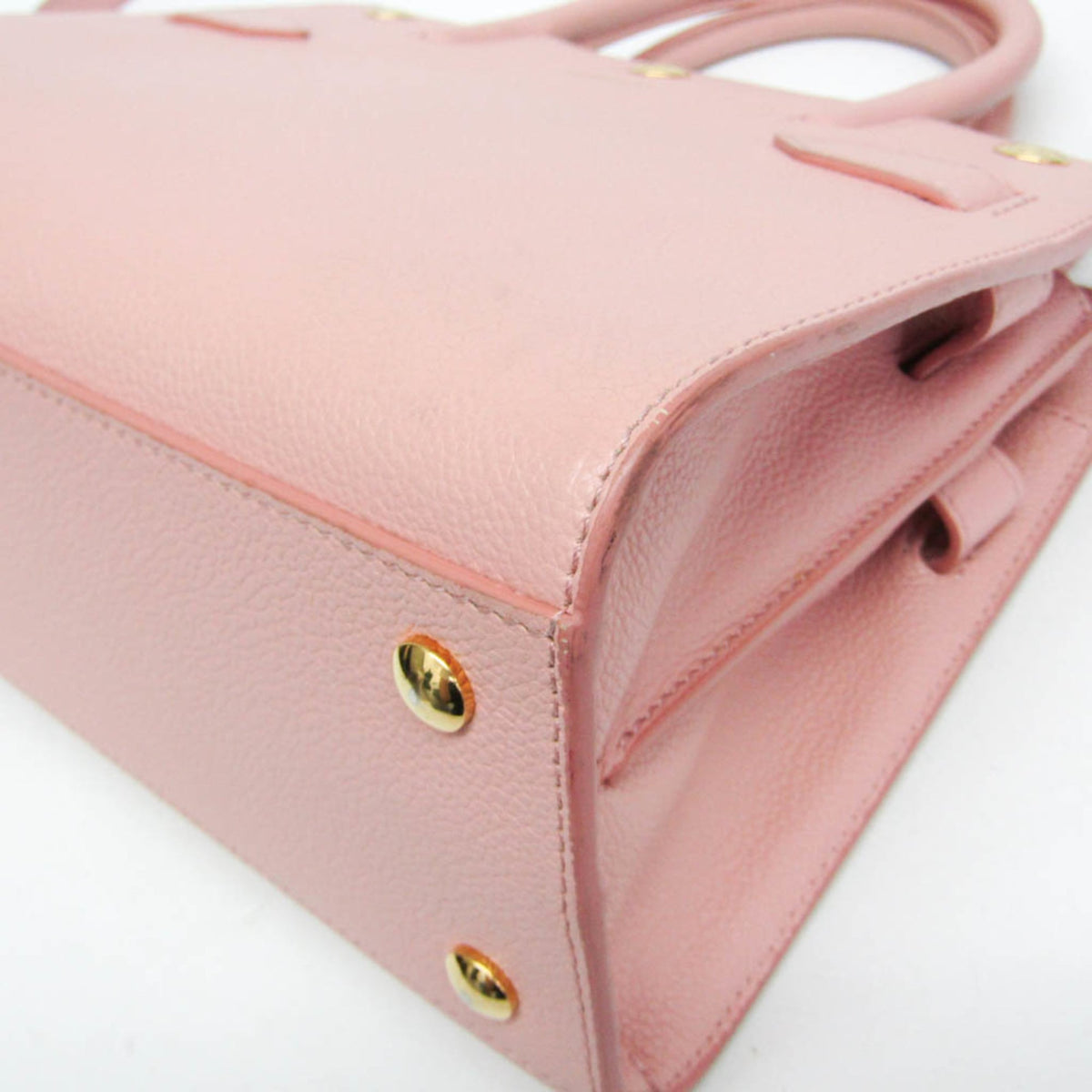 PRE-OWNED Burberry Title · Leather Shoulder Bag