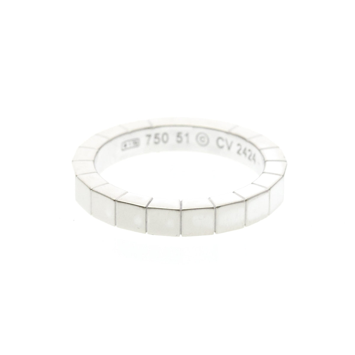 PRE-OWNED Cartier Lanieres · 18K White Gold