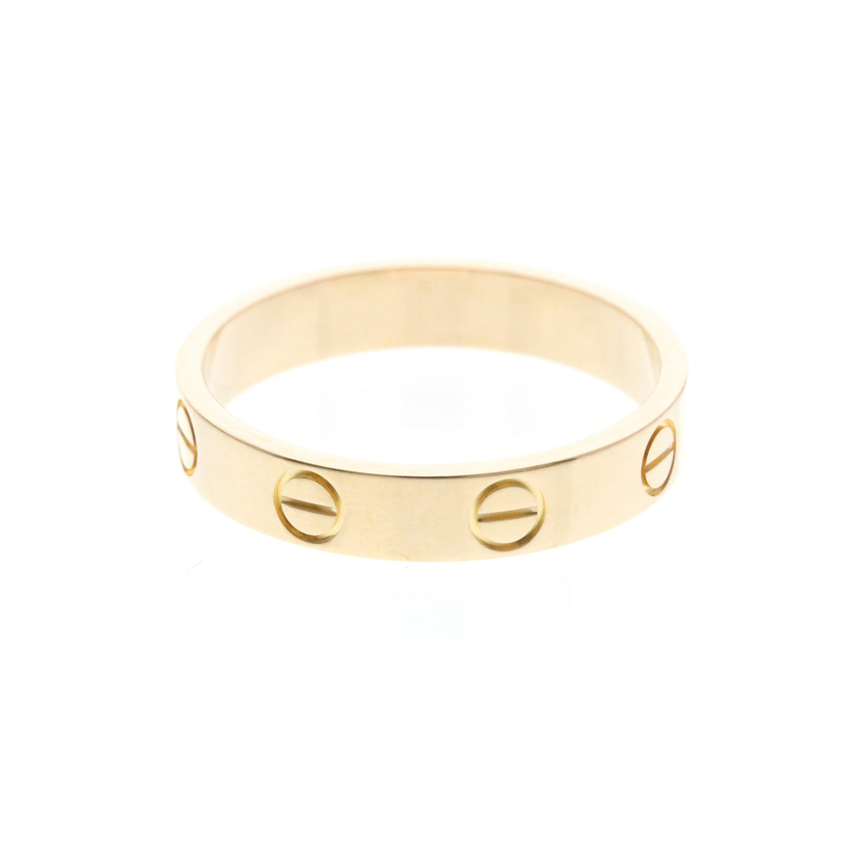 PRE-OWNED Cartier Mini Love · Rose Gold Size 6.25