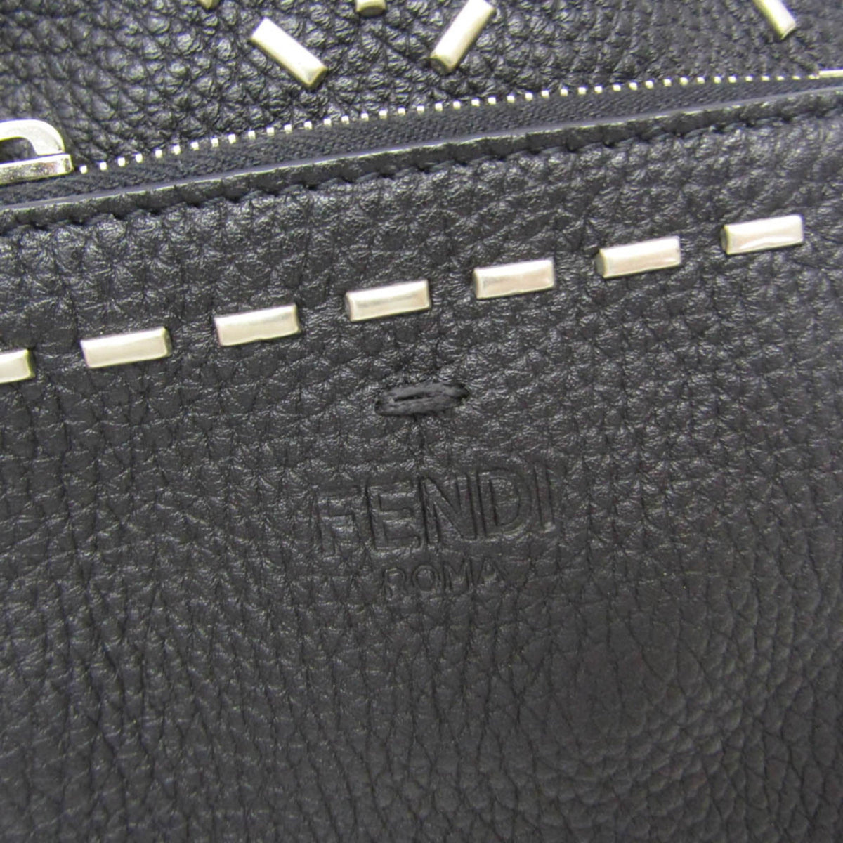 PRE-OWNED Fendi Selleria · Leather Pouch