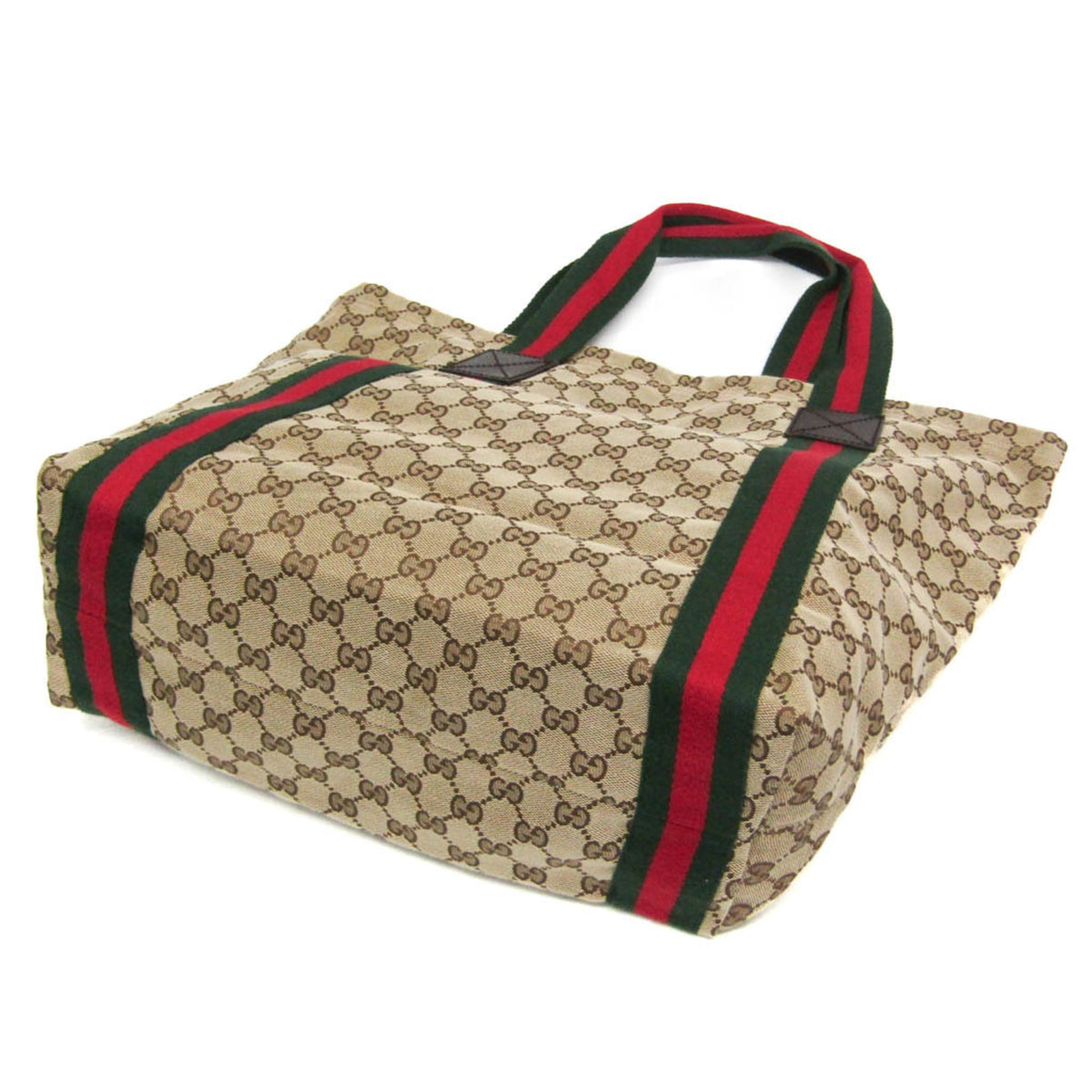 PRE-OWNED Gucci GG Canvas Sherry Line · Tote