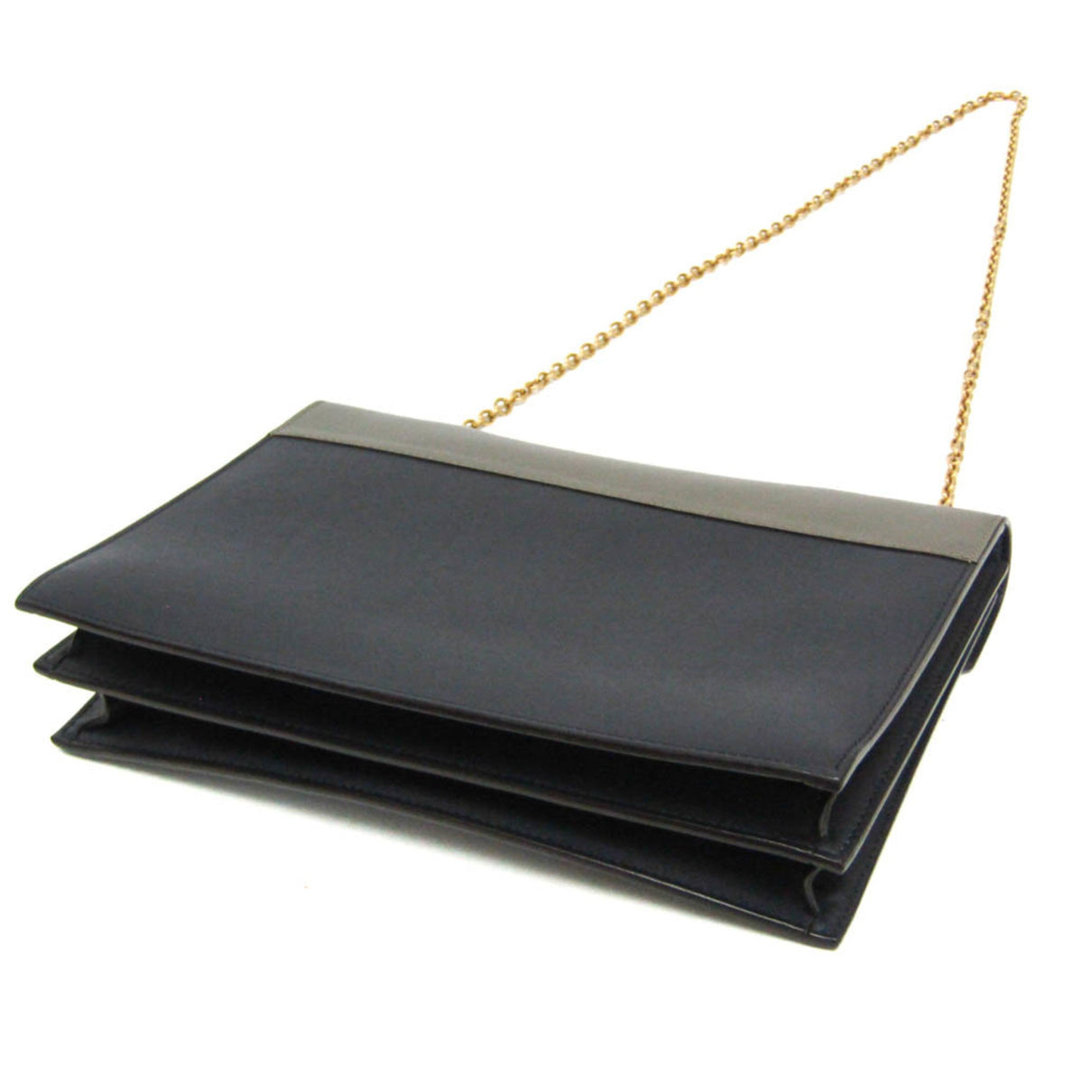 PRE-OWNED Celine Chain Flap · Tricolor Leather