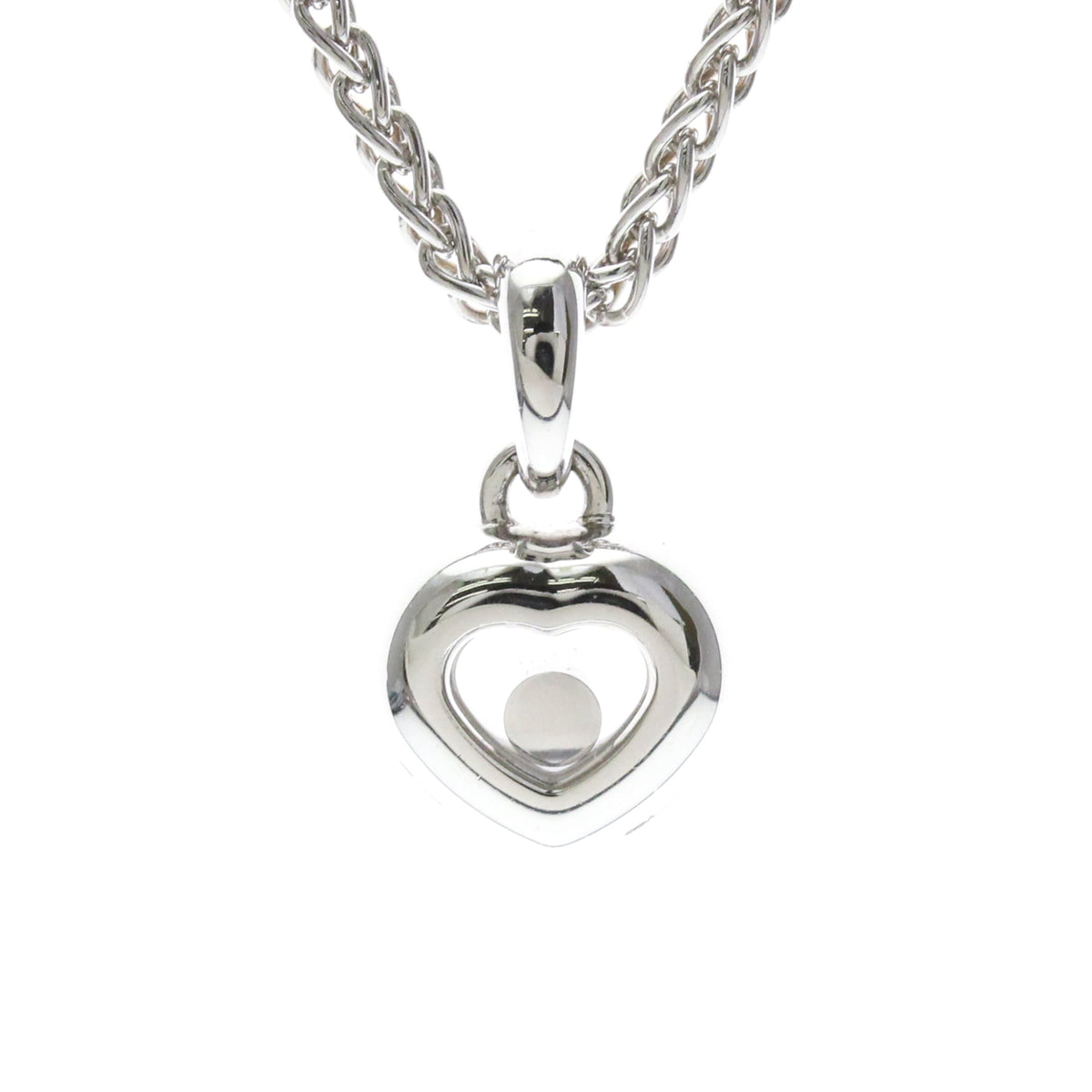 PRE-OWNED Chopard Happy Diamonds · 18K White Gold