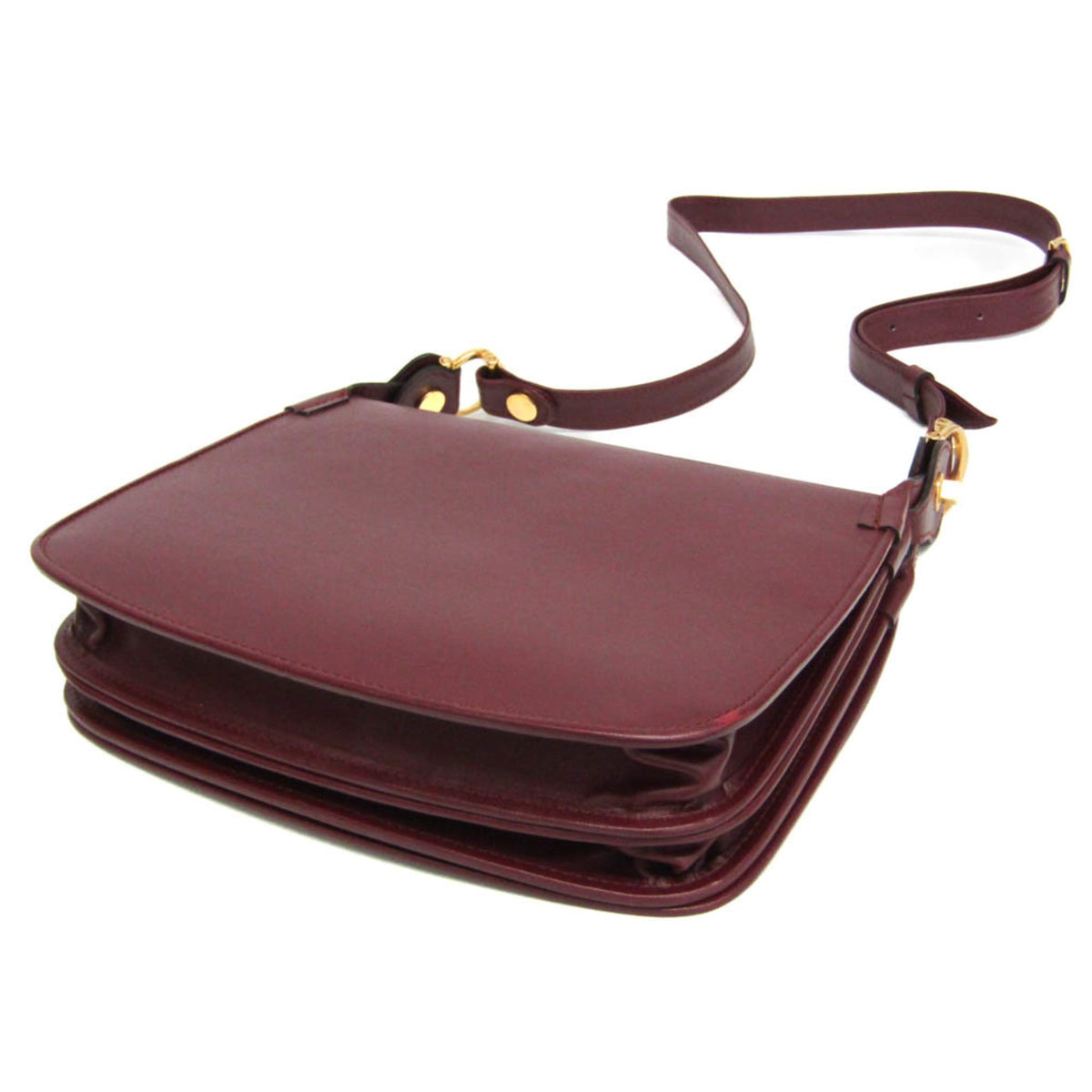 PRE-OWNED Cartier Must · Messenger Bag · Leather