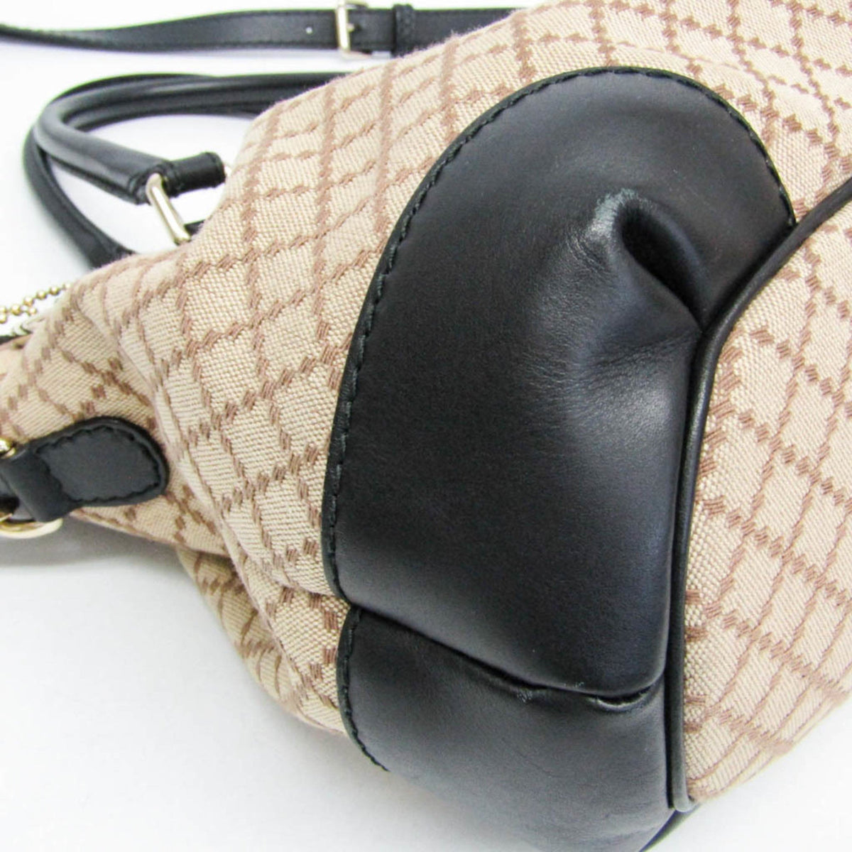 PRE-OWNED Gucci Sukey · Diamante Canvas