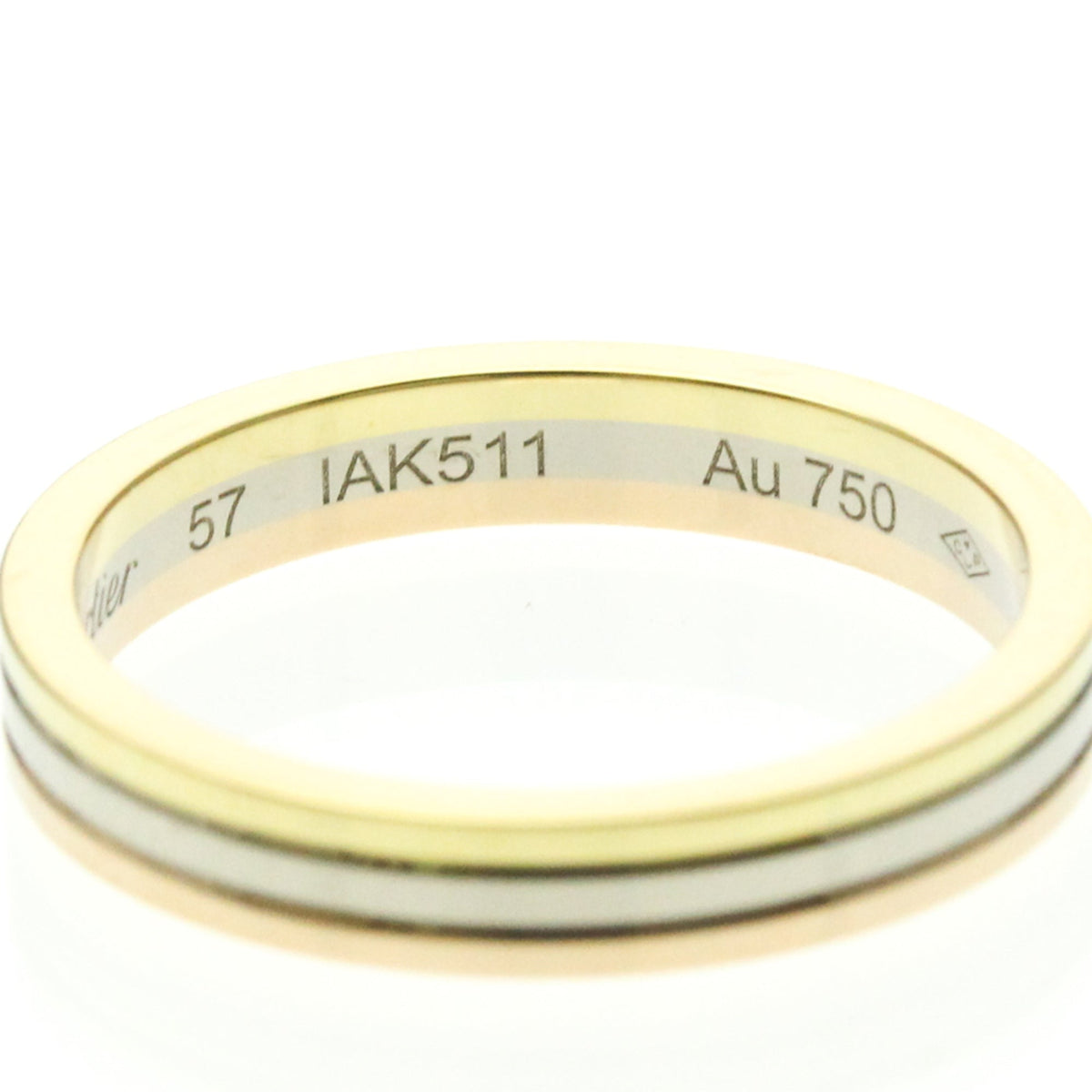 PRE-OWNED Cartier Vendôme · Tri-Gold Size 8