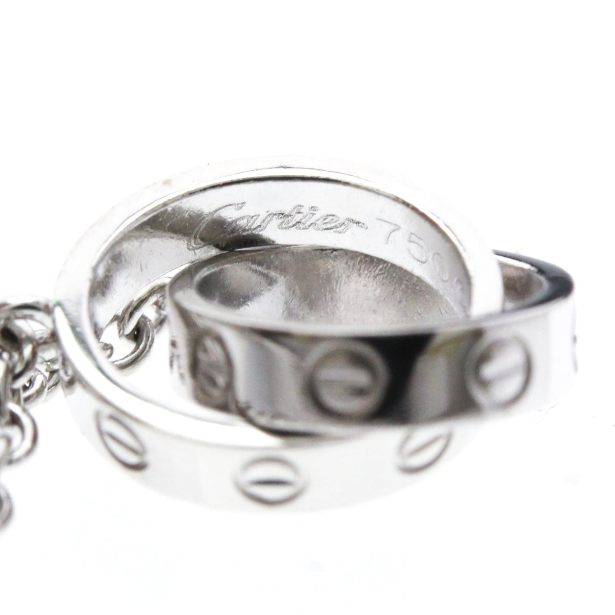 PRE-OWNED Cartier Baby Love · 18K White Gold