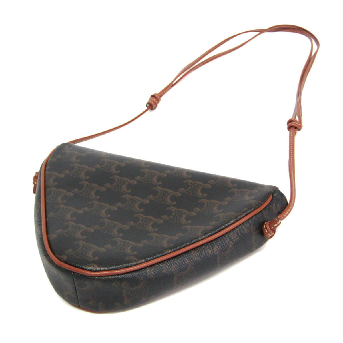 PRE-OWNED Celine Triomphe Triangle · Coated Canvas