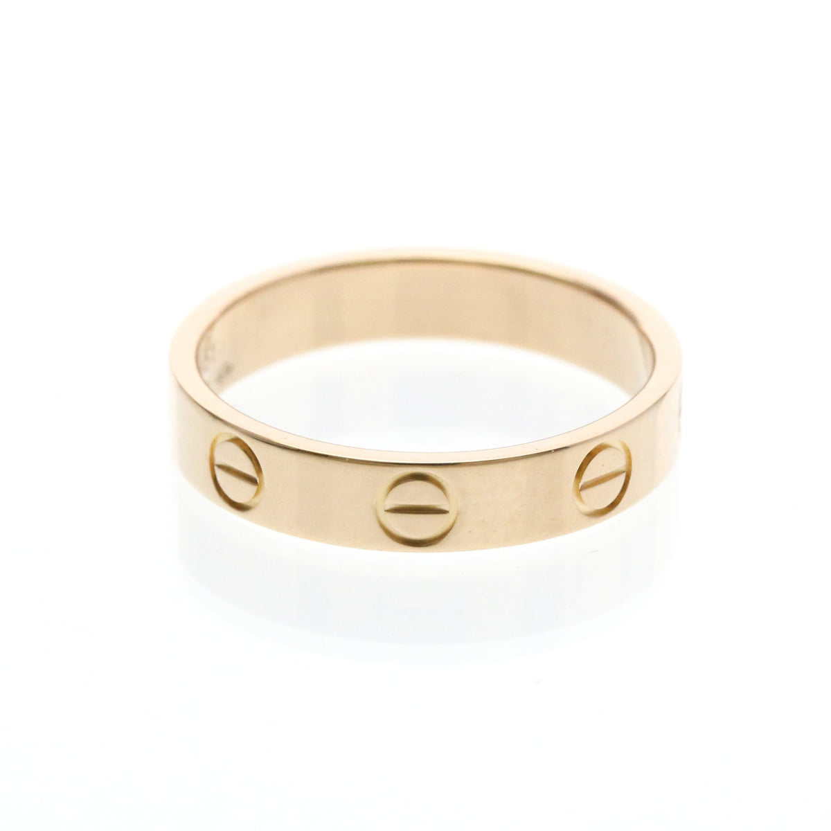 PRE-OWNED Cartier Mini Love · Rose Gold Size 5.75