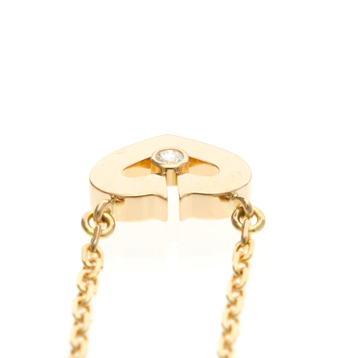 PRE-OWNED Cartier C Heart · Diamond · Rose Gold