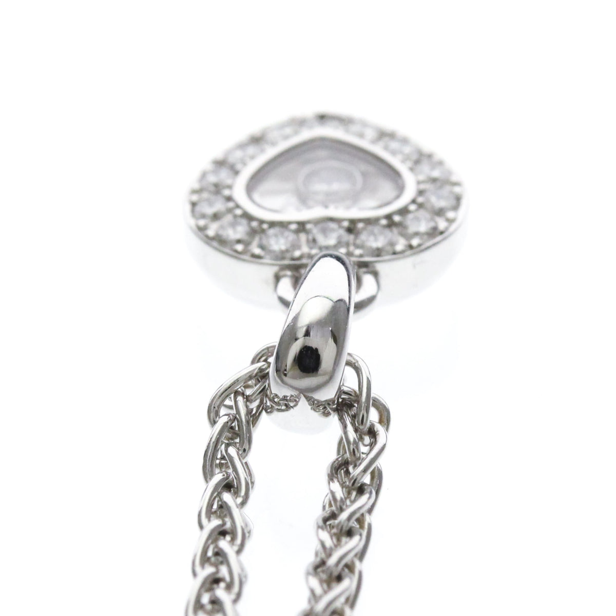 PRE-OWNED Chopard Happy Diamonds · 18K White Gold