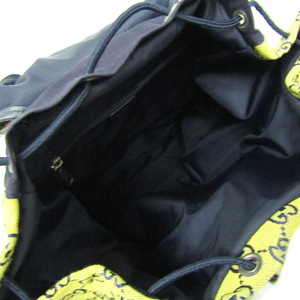PRE-OWNED Gucci GG Canvas · Heart Patch Backpack