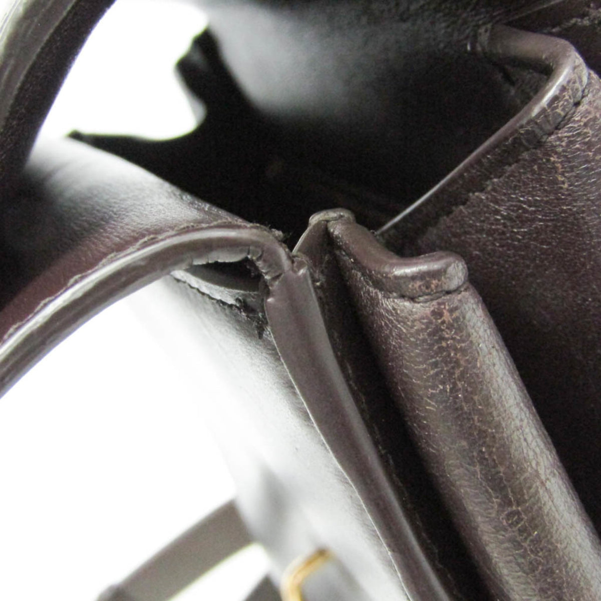 PRE-OWNED Bottega Veneta The Clip · Leather