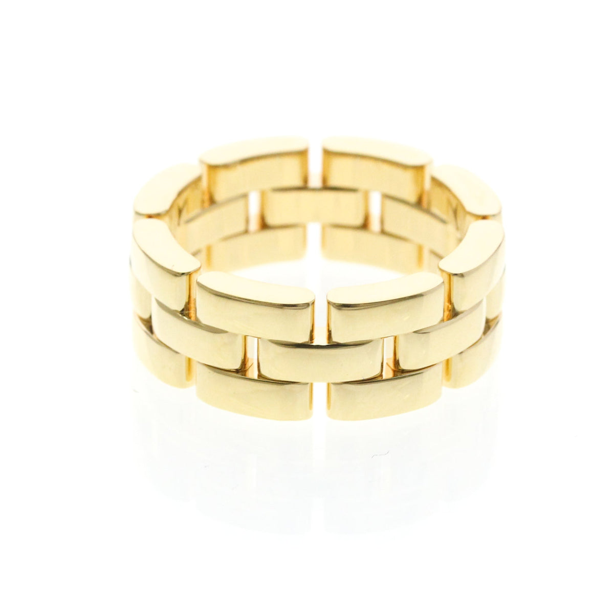 PRE-OWNED Cartier Maillon Panthère · 18K Yellow Gold Size 6