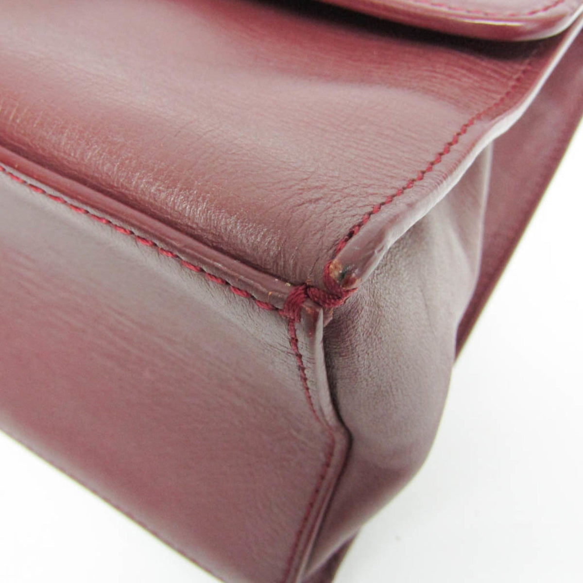 PRE-OWNED Balenciaga · Leather Shoulder Bag · Bordeaux