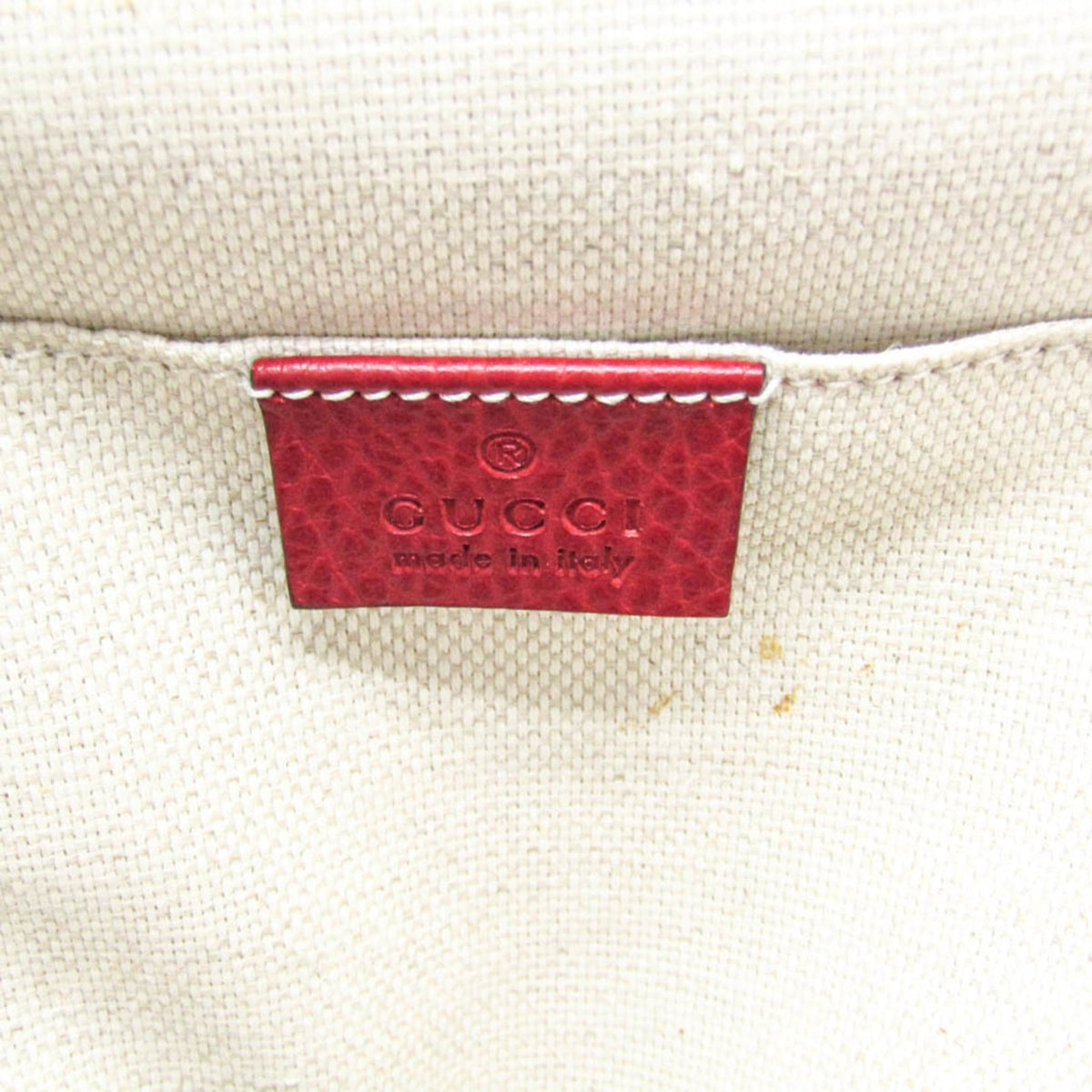 PRE-OWNED Gucci Soho · Interlocking G · Leather Backpack