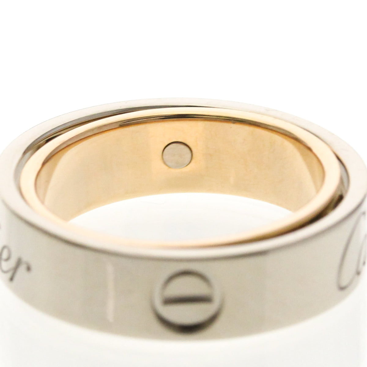 PRE-OWNED Cartier Secret Love · Two-Tone Gold Size 6