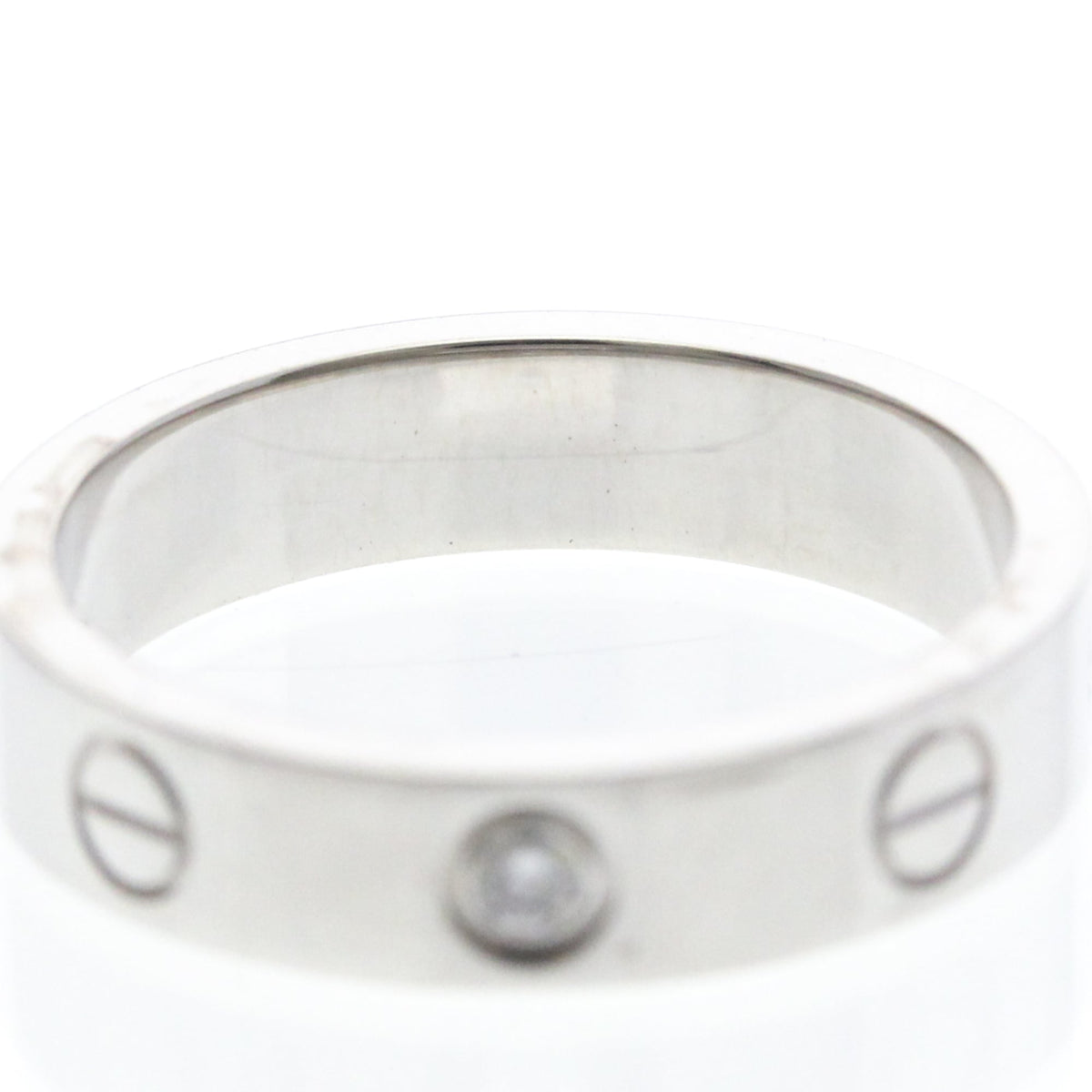 PRE-OWNED Cartier Mini Love · 18K White Gold