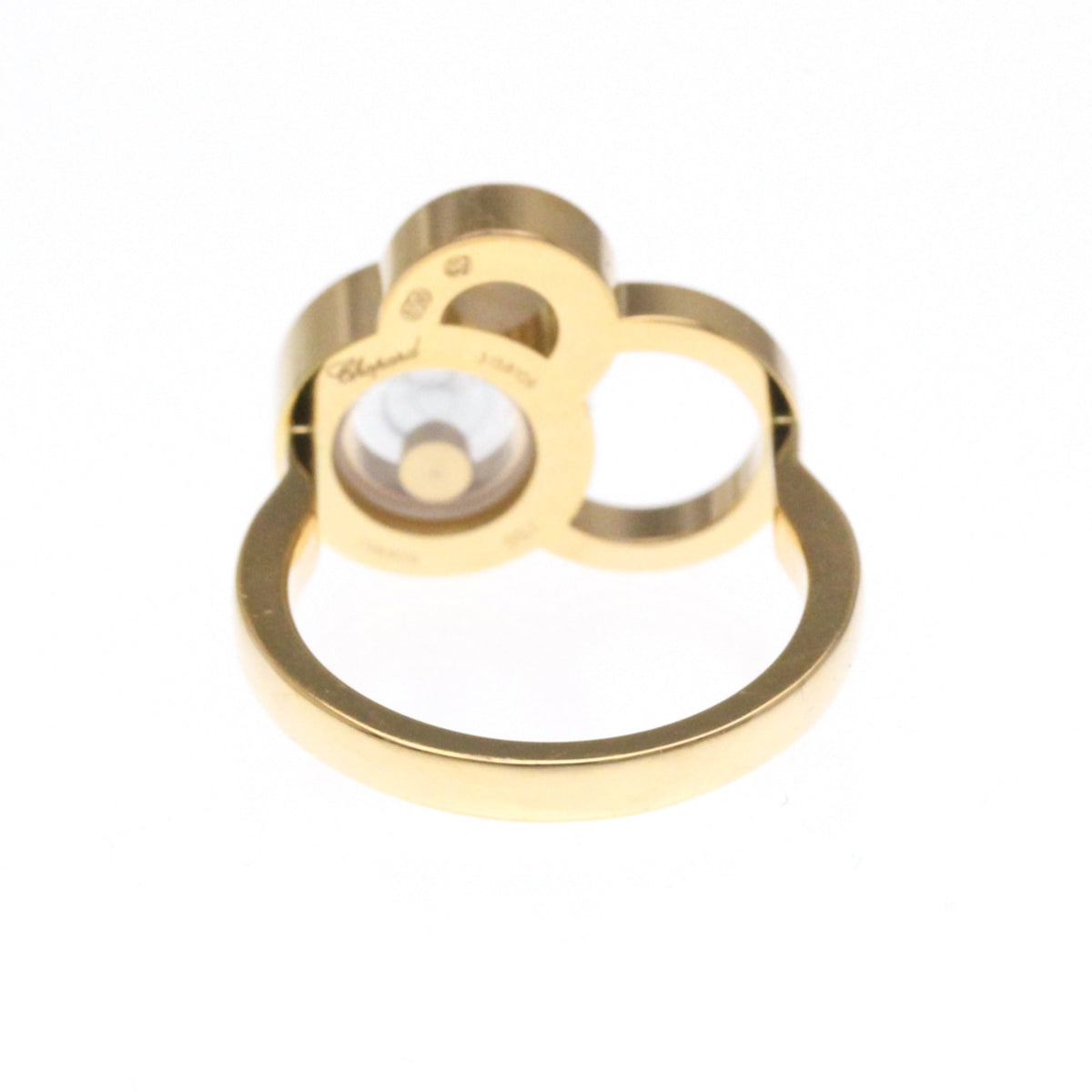 PRE-OWNED Chopard Happy Diamond · Rose Gold Size 5