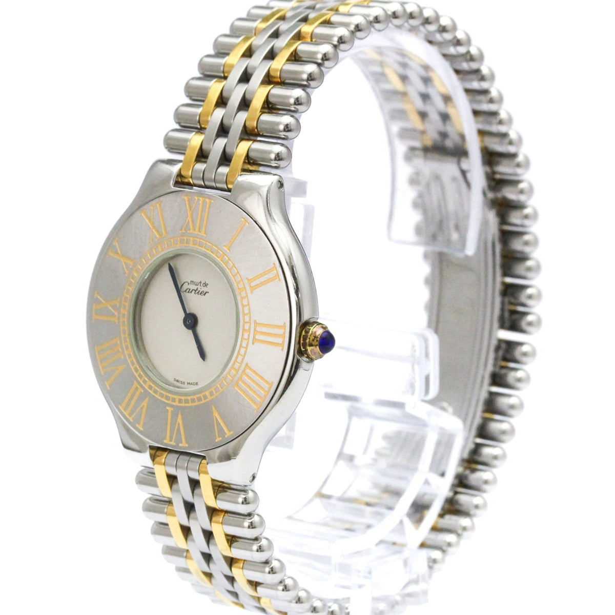 PRE-OWNED Cartier Must 21 · Gold Plated Steel · Quartz