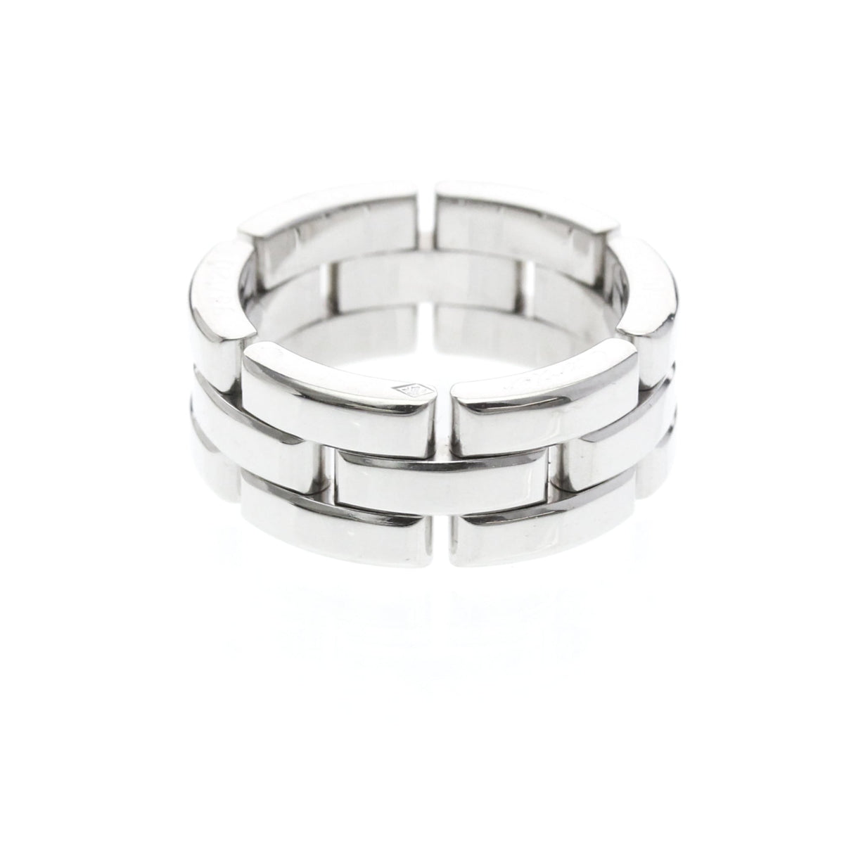 PRE-OWNED Cartier Maillon Panthère · 18K White Gold
