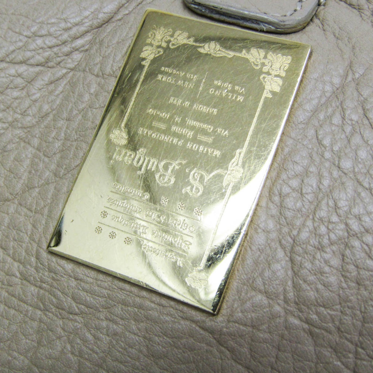 PRE-OWNED Bvlgari Chain Flap · Calfskin Shoulder Bag