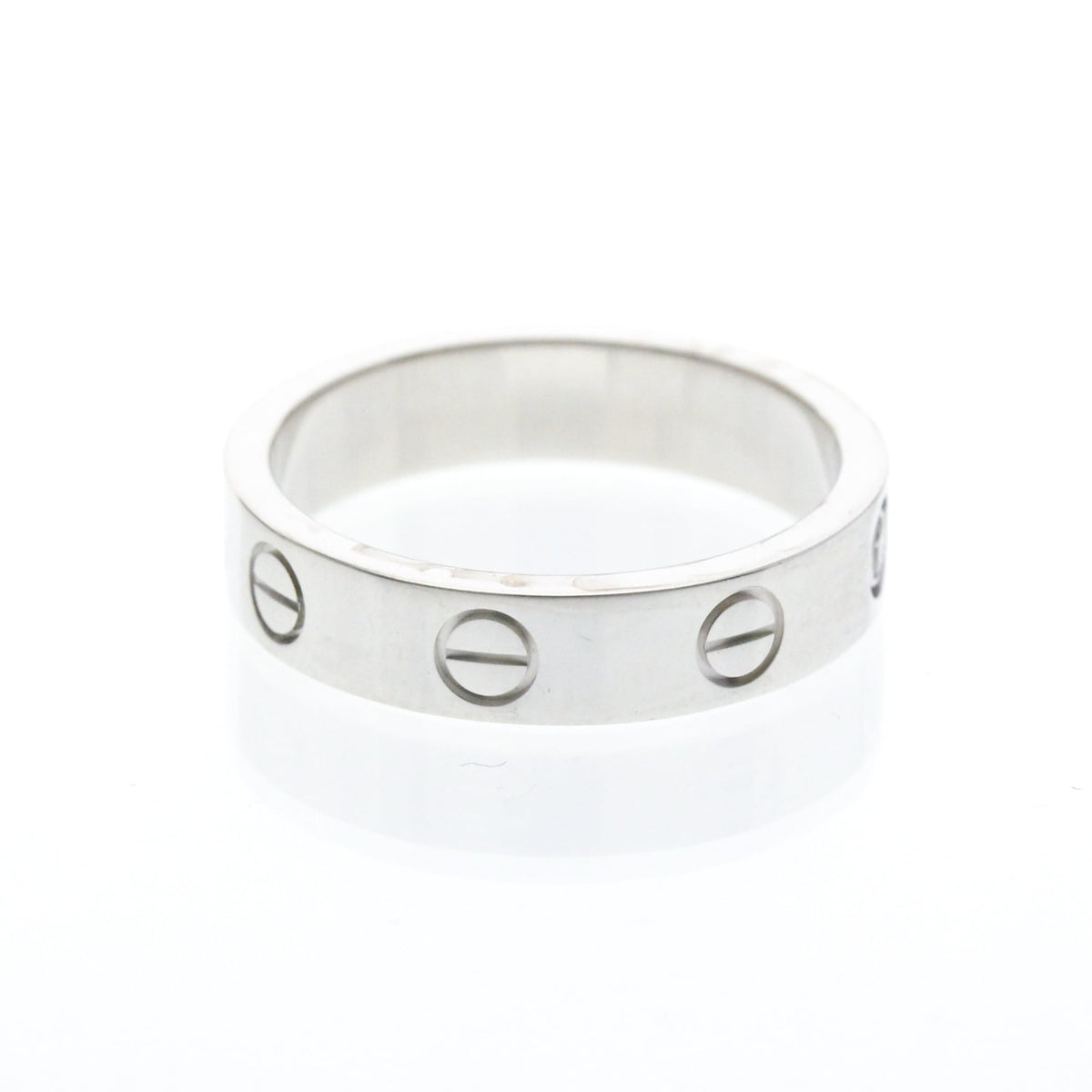 PRE-OWNED Cartier Mini Love · 18K White Gold