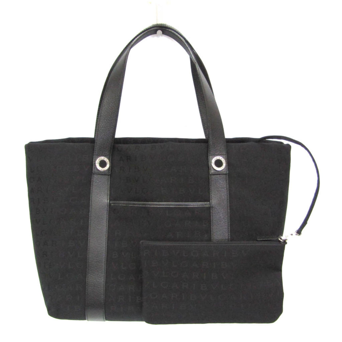 PRE-OWNED Bvlgari Logomania · Canvas & Leather