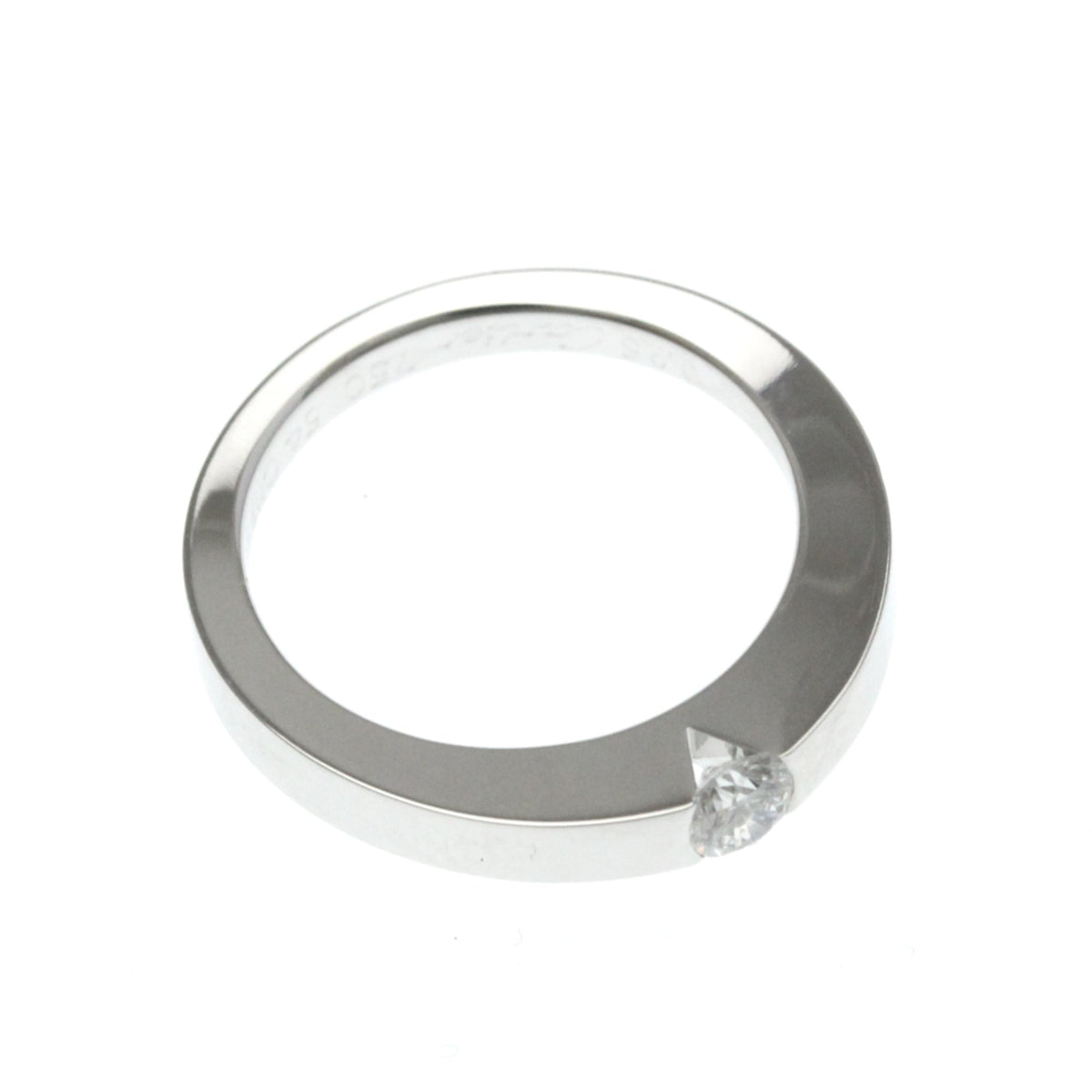 PRE-OWNED Cartier Date With Ring · Platinum · Diamond