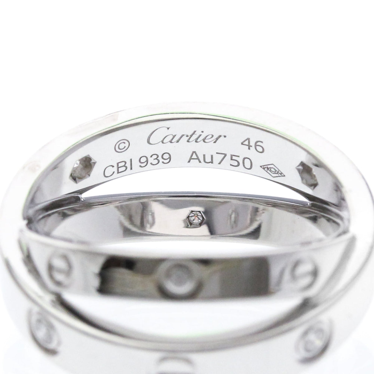 PRE-OWNED Cartier Be Love · 18K White Gold · Diamond