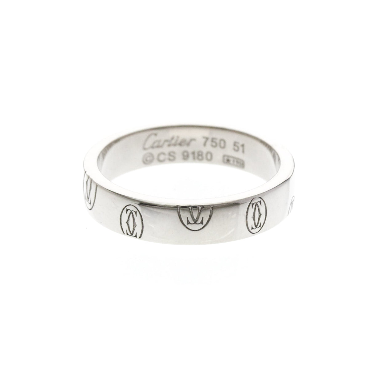 PRE-OWNED Cartier Happy Birthday · 18K White Gold
